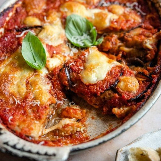 Aubergines à la Parmigiana - Wabi x Italians Do It Better