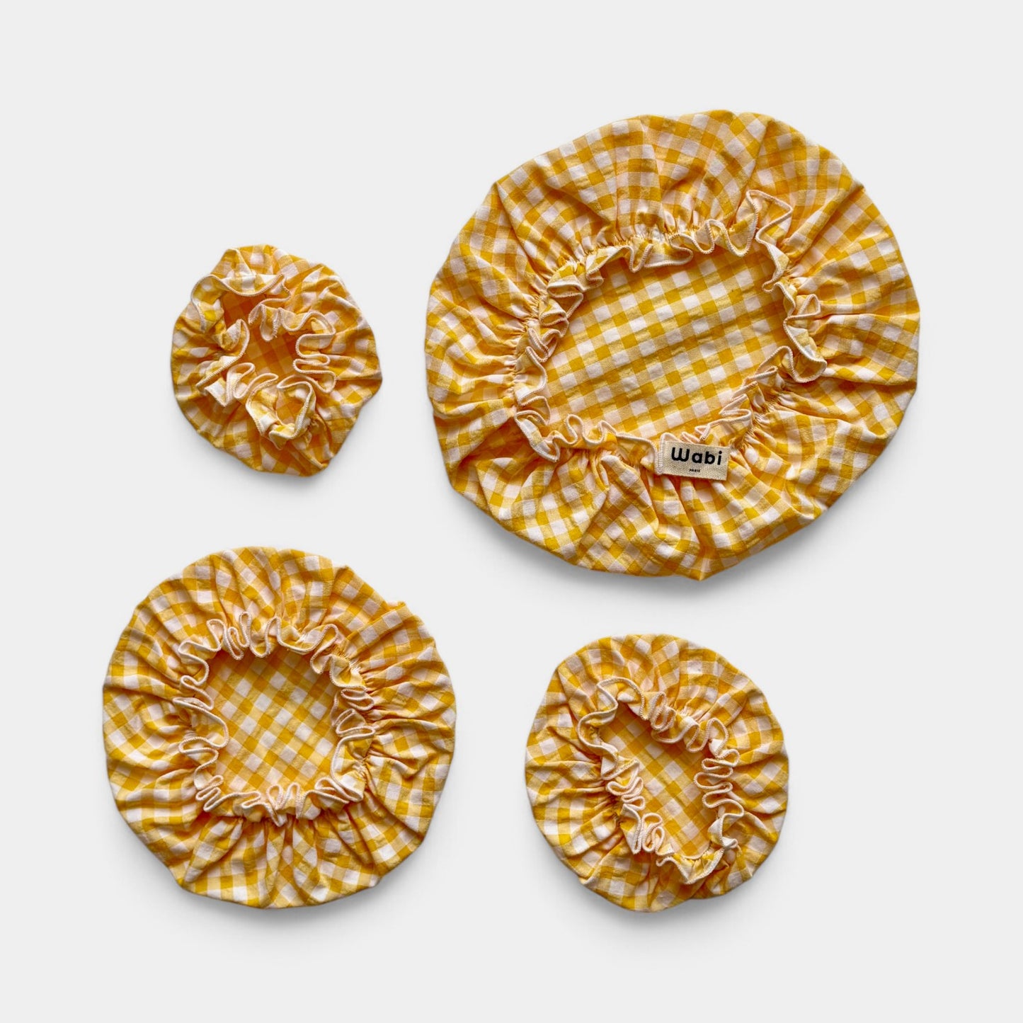 Set de 4 Vichy Citron