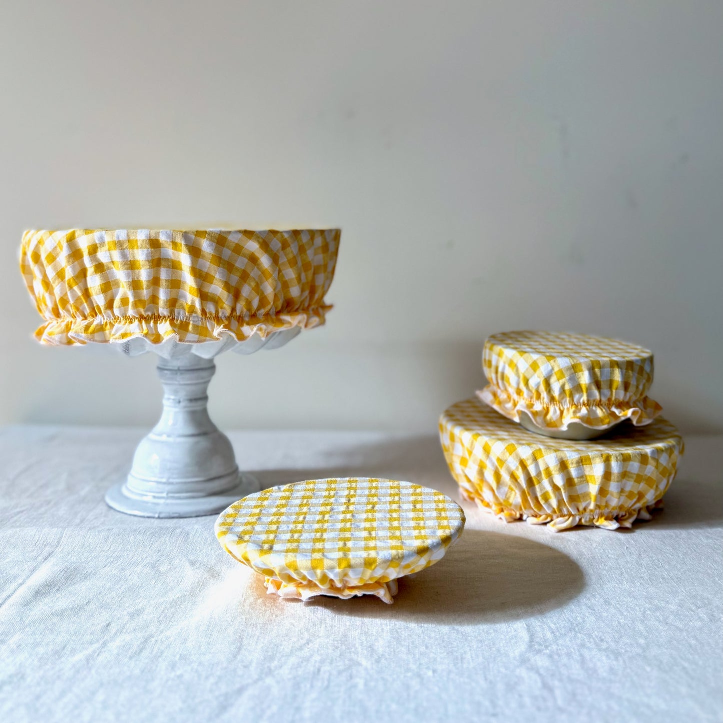 Set de 4 Vichy Citron