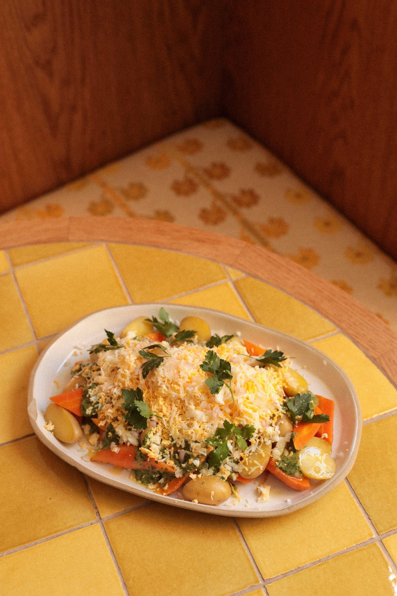 Salade pommes de terre et carottes