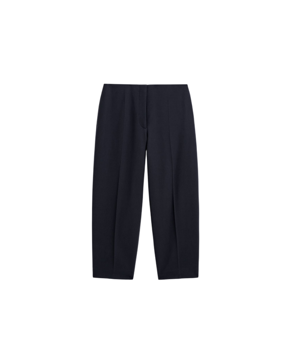 Pantalon Barrel Bleu Marine