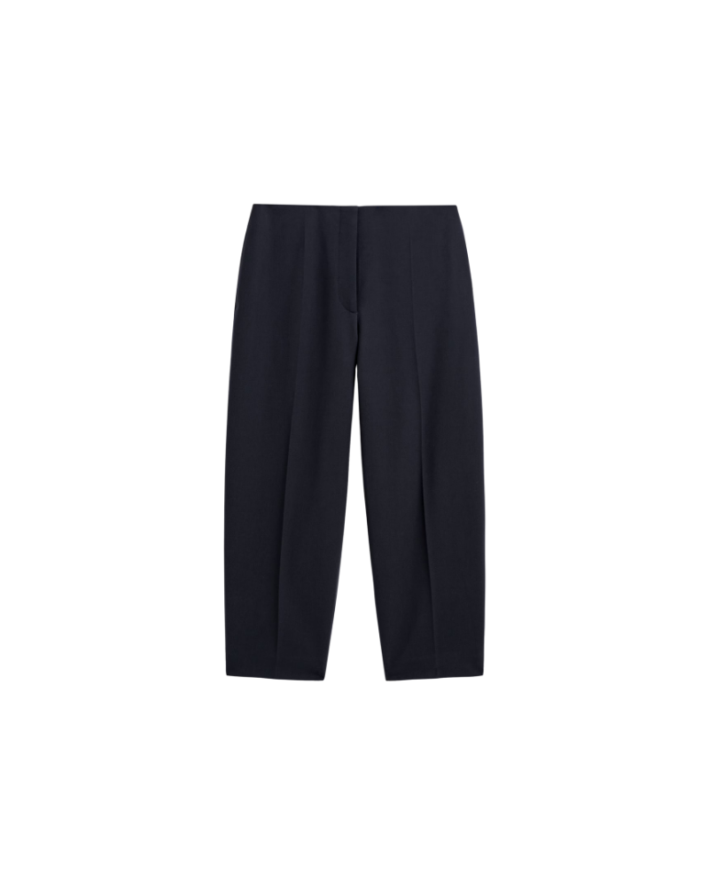 Pantalon Barrel Bleu Marine