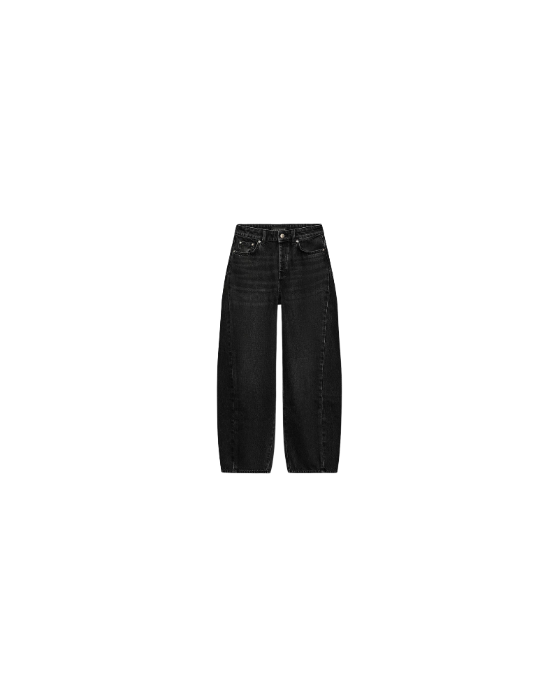Jean Barrel taille haute - Zara