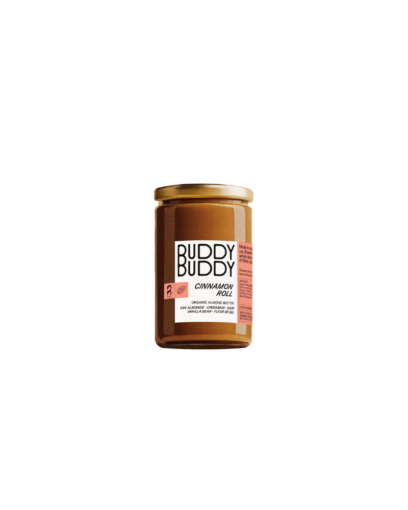 "Cinnamon Roll Almond Butter" Buddy Buddy