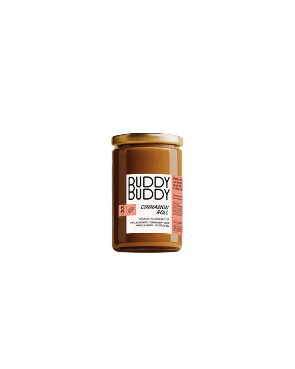 "Cinnamon Roll Almond Butter" Buddy Buddy