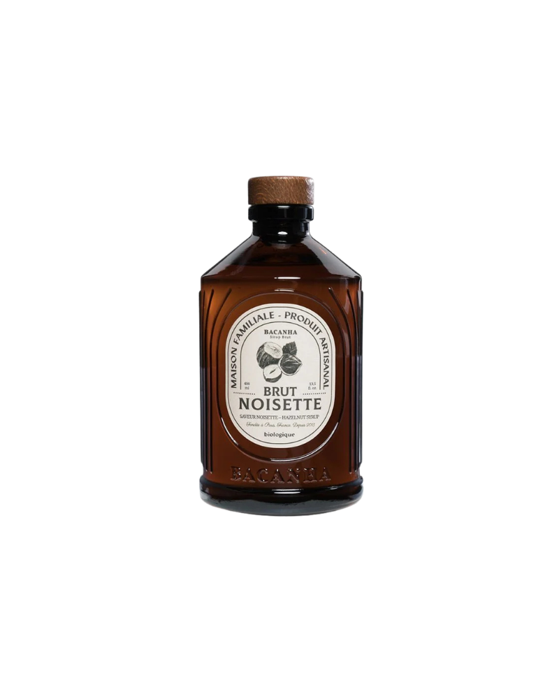 Sirop de noisette brut - Bacanha