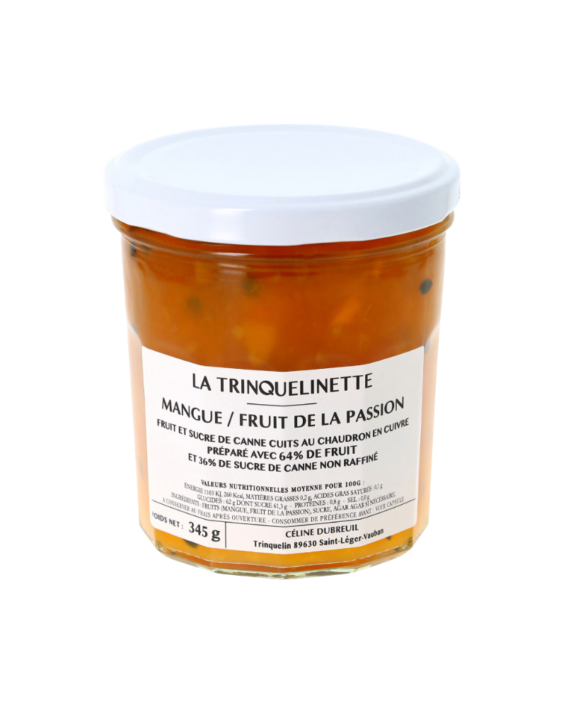 Confiture "Fruit de la passion" - Trinquilinette