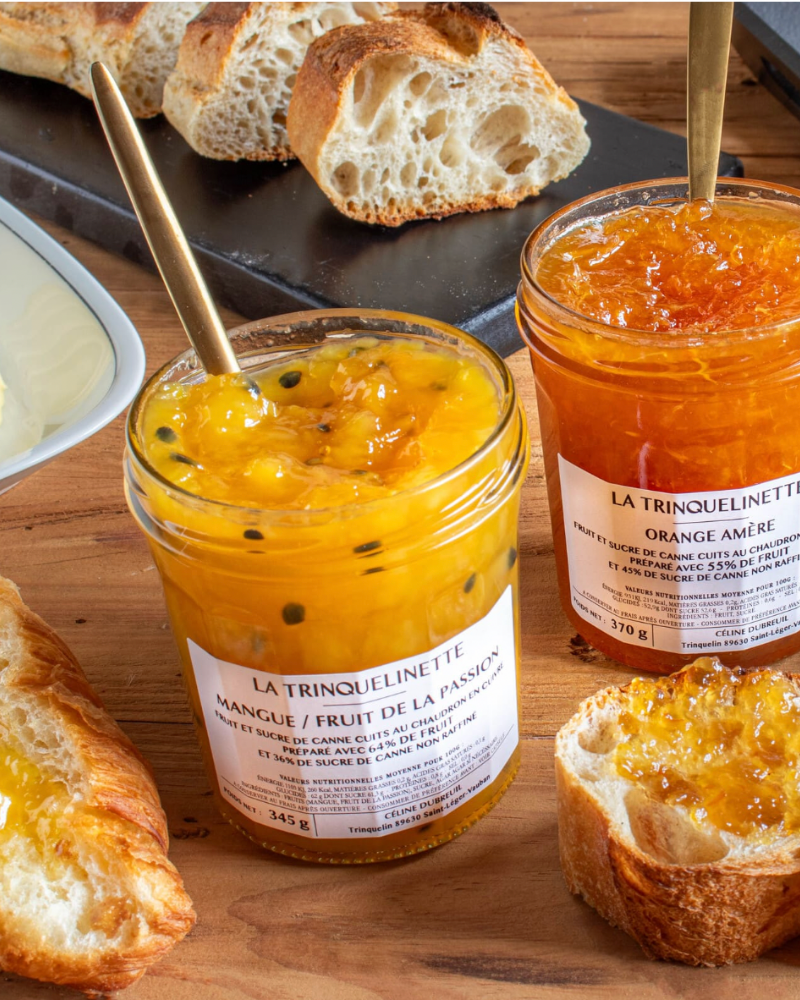 Confiture "Fruit de la passion" - Trinquilinette