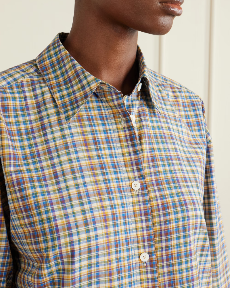 Chemise Oversized à carreaux - Toteme