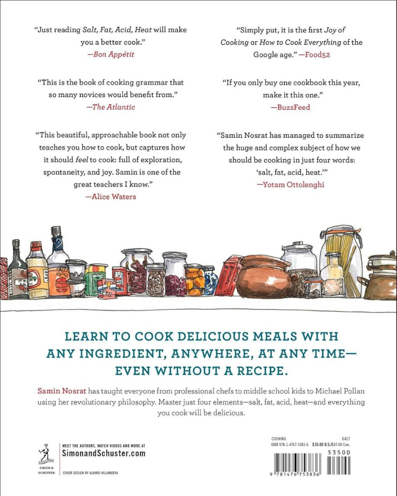 Livre "Salt Fat Acid Heat"