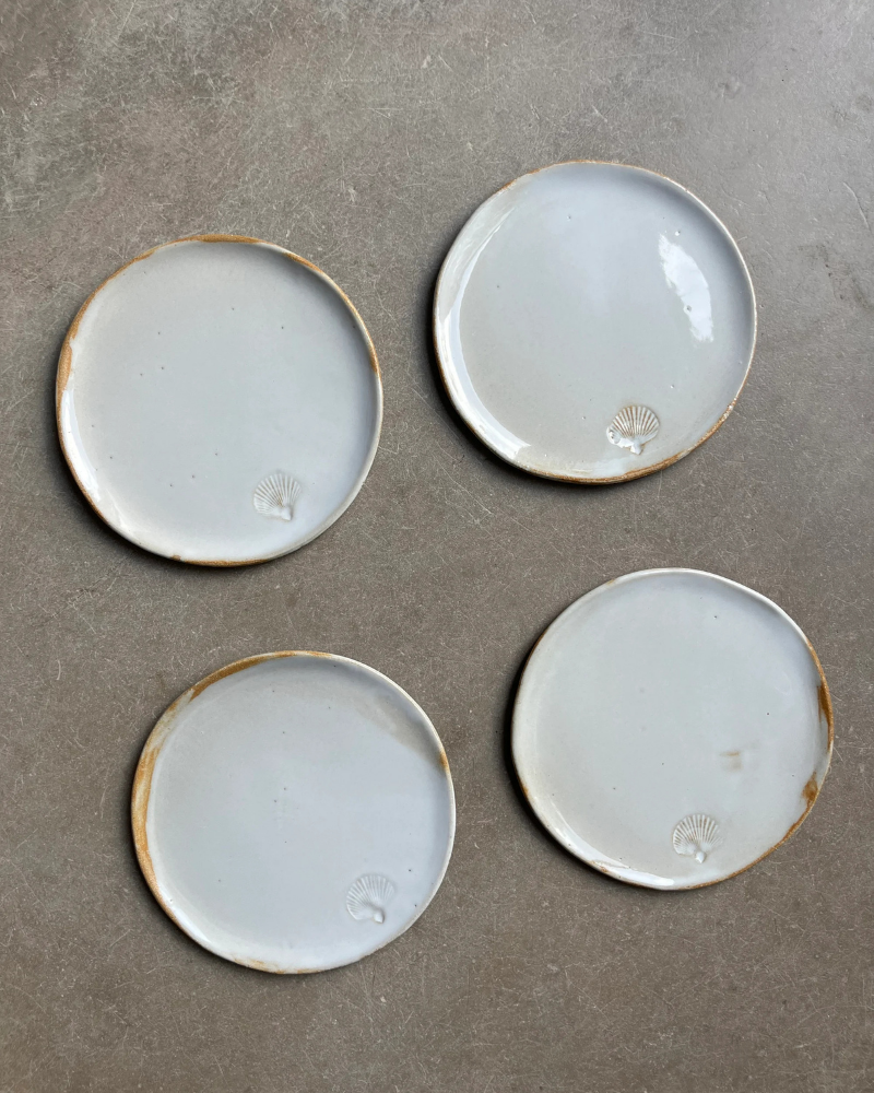 Assiette "Empreinte Coquillage" - Léa Baldassari
