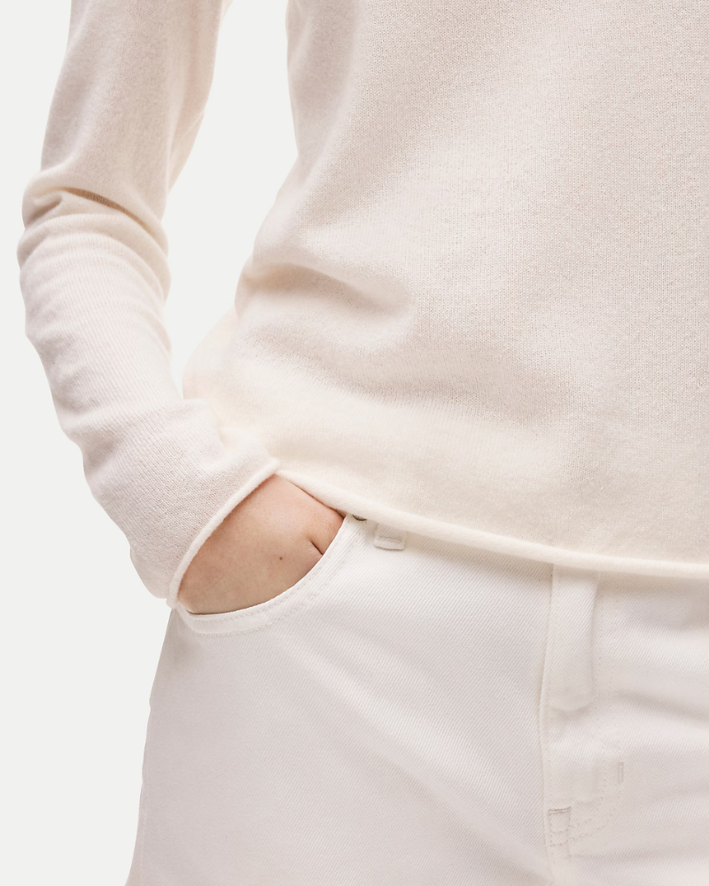 Pull tee-shirt en Cachemire - Jcrew