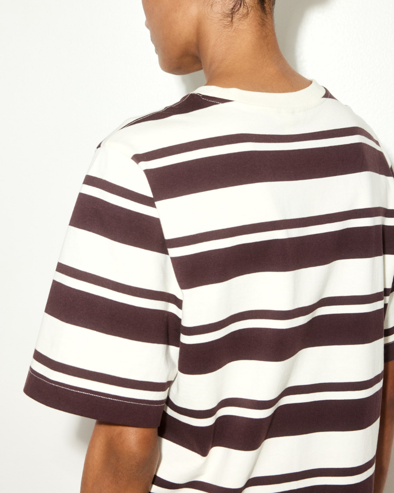 Robe tshirt à rayures - H&M