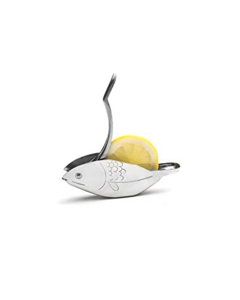 Presse Citron "Poisson" inox