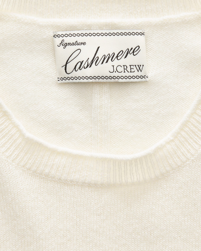 Pull tee-shirt en Cachemire - Jcrew