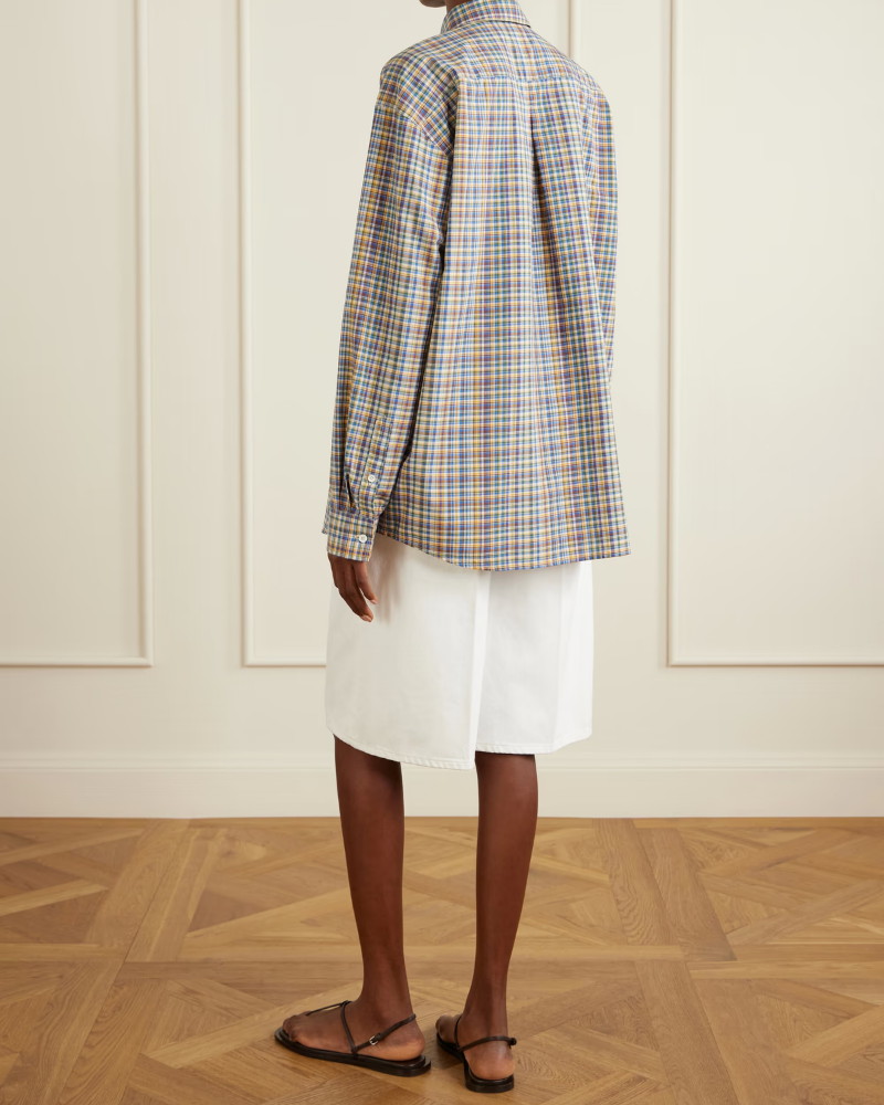 Chemise Oversized à carreaux - Toteme