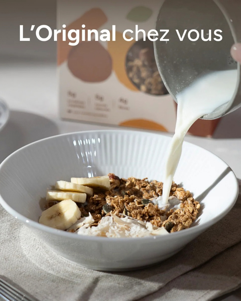 Granola aux amandes - NuMorning