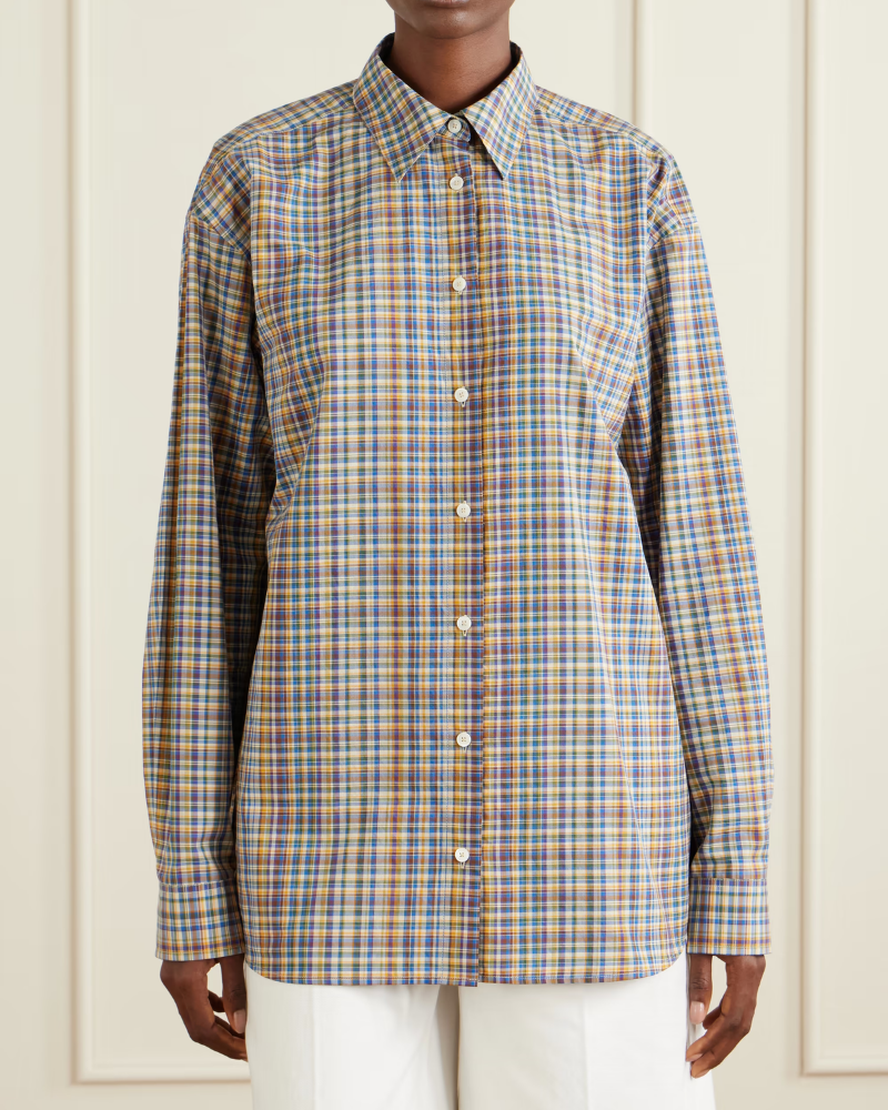 Chemise Oversized à carreaux - Toteme