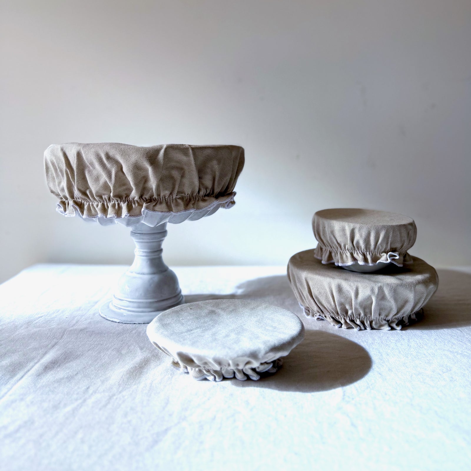 Set de 4 Coton Beige